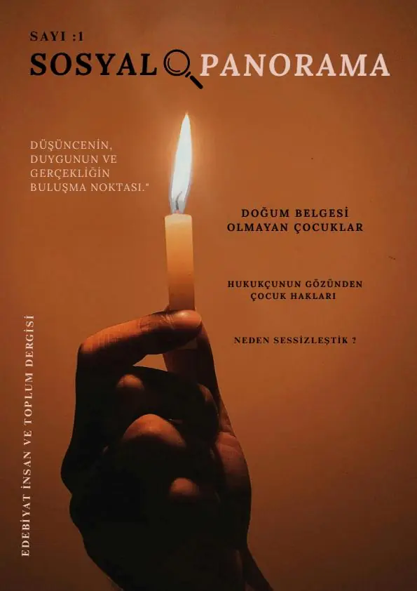 Sosyal Panorama Dergisi Sayı 1