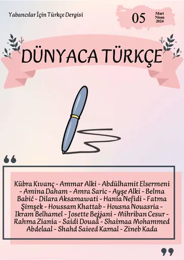 Dünyaca Türkçe Dergisi Sayı 5