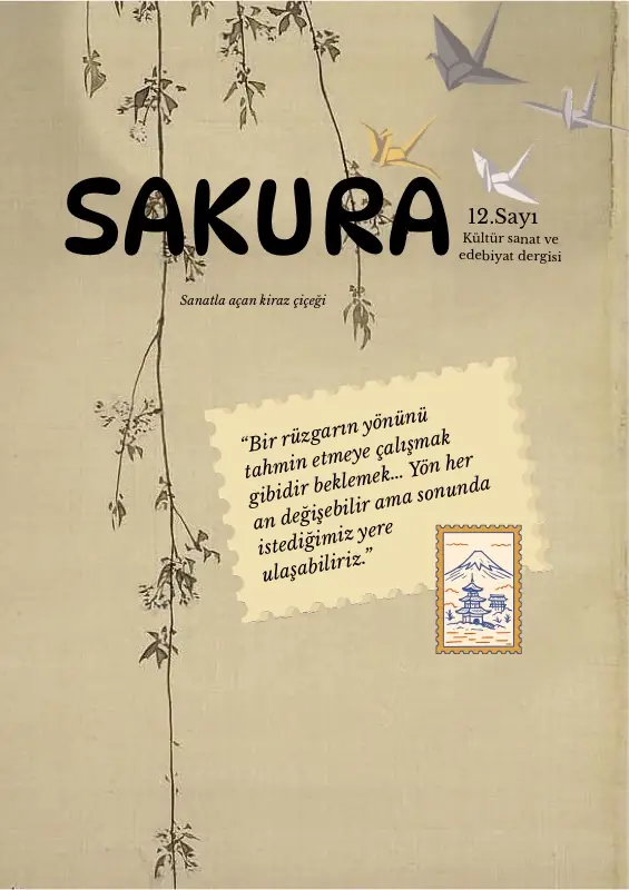 Sakura Dergisi Kapak