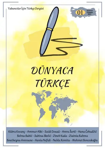 Dünyaca Türkçe Dergisi Sayı 1