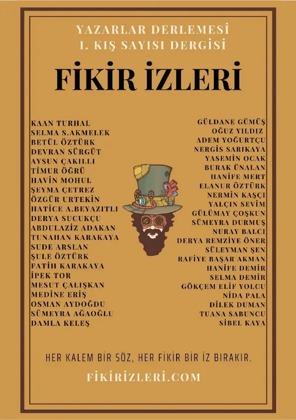 Fikir İzleri Edebiyat Dergisi Sayı 1